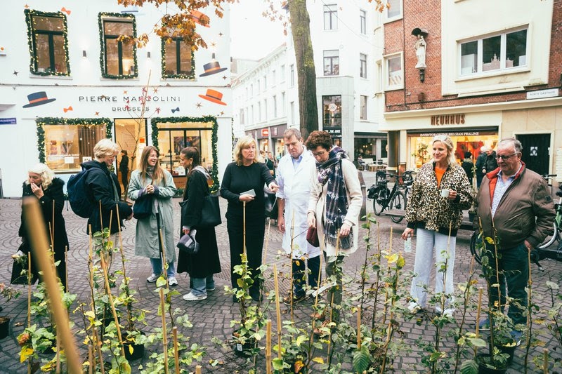 In Anrwerpen werd de nationale boomplantdag feestelijk gevierd