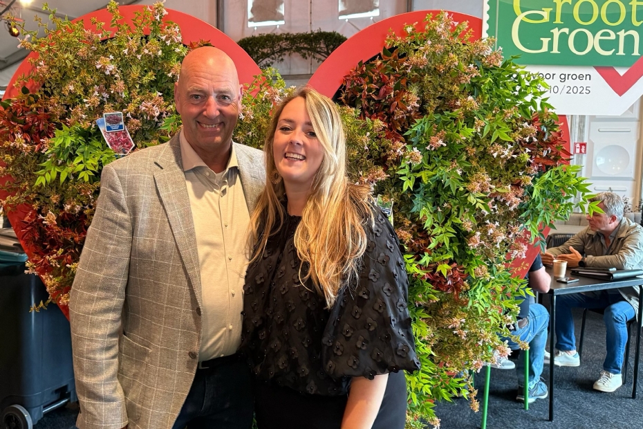 Loïs Lodders van NL Plants en bestuurslid van Stichting Vakbeurs GrootGroenPlus